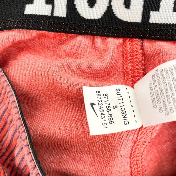 NIKE coral pink Leggings Yoga COMFORTABLE Size S/P - Picture 5 of 5
